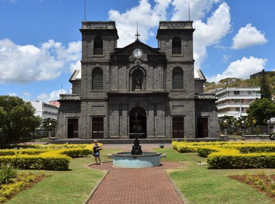 Famous Church in Mauritius.