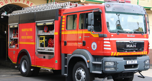 Fire in Mauritius – An Apartment Completely Destroyed in Orchard Tower, Quatre Bornes